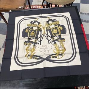 Hermes silk scarf